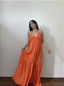 Vestido Laranja