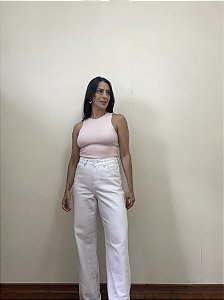 Calça Wide Leg Branca