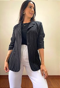 Blazer Risca de Giz