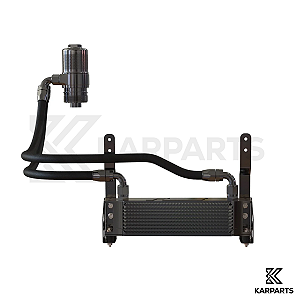 Kit Radiador Óleo Motor Racingline MQB 2.0 TSI EA888 Gen3 Audi A3 S3 TT VW Golf GTI Jetta GLI Tiguan Passat Oil Cooler