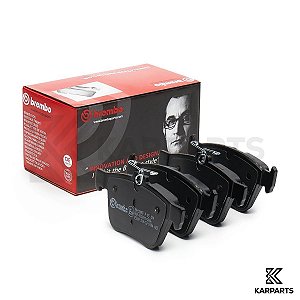Jogo Pastilhas de Freio Traseiro Brembo P85124 Audi A3 S3 TT TTS VW Jetta GLI