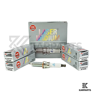 Jogo 4 Velas de Ignição NGK Laser Iridium BMW 320i 328i 120i 128i X1 X3 X4 97506