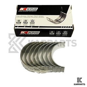 Jogo Bronzinas Biela King Audi/VW 2.0 TSI TFSI Golf GTI Jetta GLI Fusca Tiguan A3 TT EA888 GEN 1 2 3