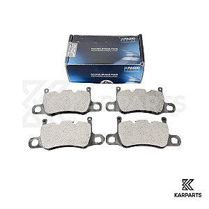 Jogo Pastilha Freio Traseiro p/ Discos Carbono Pagid Racing RSC1 S4927 Porsche GT3RS GT4RS 911 Turbo S GT2 GT3 GT4