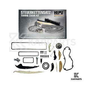 Kit Corrente Distribuição HEPU Audi A3 S3 Q3 VW Golf GTI Jetta GLI Porsche Macan 210407 06K109158A