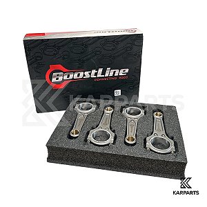 Jogo Bielas Forjadas Boostline Wiseco 1000cv Golf GTI Jetta GLI Audi A3 S3 EA888 Gen 3 144x23mm
