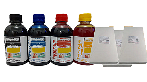Tinta Comestível para Papel Arroz Photo Paint 4 X 250 Ml