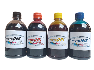 Tinta  para Recarga de Cartuchos de Impressoras HP (2 Litros)