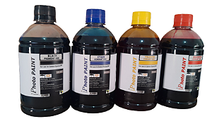 Tinta Para Canon G 190 G-3111 G3111 G4111 G4100 4 Cores 500 ml cada