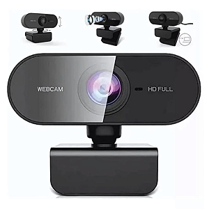 Webcam Full Hd 1080p Microfone Pc Notebook Home Office