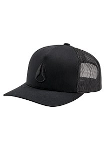 Boné Nixon Iconed Trucker Preto