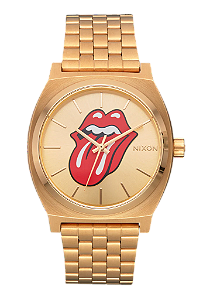 Relógio Nixon X Rolling Stones Time Teller Dourado