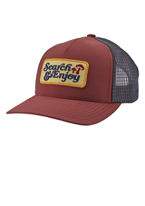 Boné Nixon Searchin Trucker Borgonha