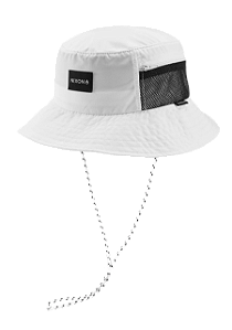 Chapéu Nixon Bucket Brando Branco G/XG