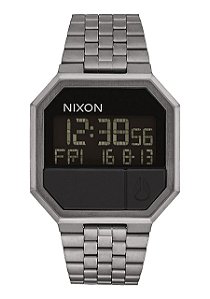 Relógio Nixon Re Run Cinza All Gunmetal