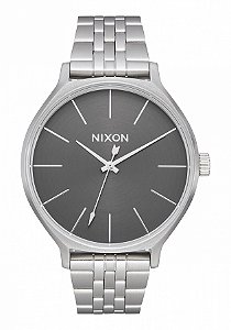 Relógio Nixon Clique Cinza