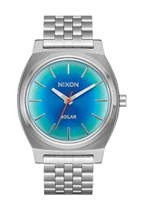 Relógio Nixon Time Teller Solar Cinza Rainbow