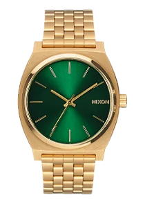 Relógio Nixon Time Teller Dourado / Verde