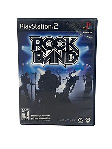 Jogo Mídia Física PS2 - Rock Band