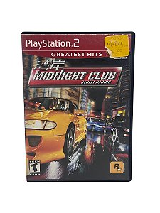 Jogo Mídia Física PS2 - Midnight Club