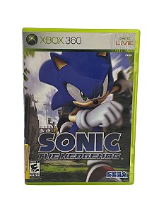 Jogo Mídia Física Xbox 360 - Sonic The Hedgehog