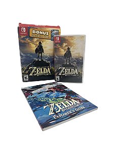 Jogo Mídia Física Nintendo Switch - Zelda Breath of the Wild