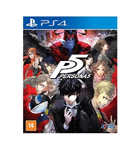 Jogo Mídia Física PS4 Persona 5
