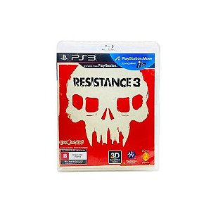Jogo Mídia Física PS3  - Resistance 3