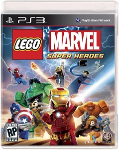 Jogo Mídia Física PS3 Lego Marvels Super Heroes