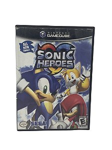 Jogo Mídia Física Gamecube - Sonic Heroes