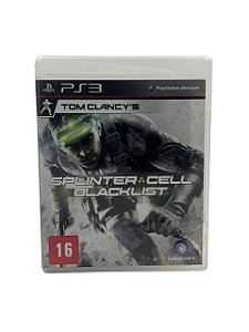 Jogo Mídia Física PS3 - Splinter Cell Blacklist