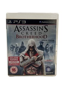 Jogo Mídia Física PS3 - Assassins Creed Brotherhood Ed. E
