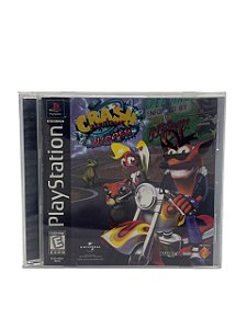 Jogo Mídia Física PS1 - Crash Bandicoot Warped Capa Holográfica