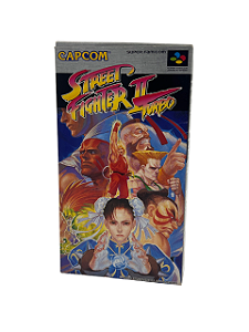 Jogo Super Famicom - Street Fighter 2 Turbo CIB Japones