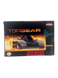 Jogo Super Nintendo - Top Gear