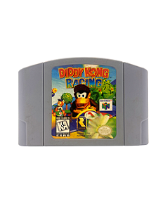 Jogo Mídia Física N64 - Diddy Kong Racing Loose