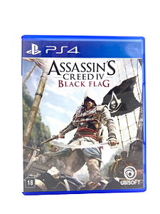 Jogo Mídia Física PS4 - Assassins Creed Black Flag