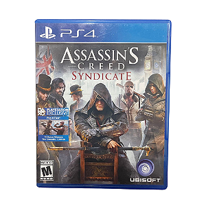 Jogo Mídia Física PS4 Assassins Creed Syndicate