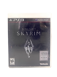 Jogo Mídia Física PS3 - The Elder Scrolls V Skyrim