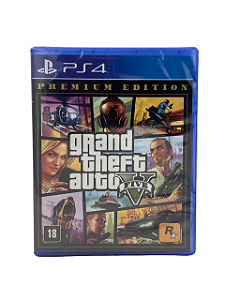 Jogo Mídia Física PS4  GTA 5