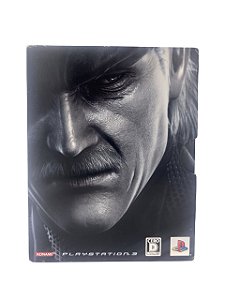 Jogo Mídia Física PS3 - Box Metal Gear 4 Japones