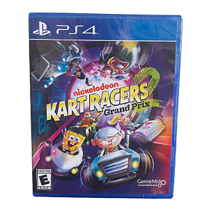 Jogo Mídia Física PS4 - Nickelodeon Kart Racers 2
