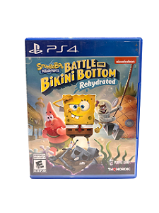 Jogo Mídia Física PS4 Bob Esponja SpongeBob - Battle Bikini Bottom