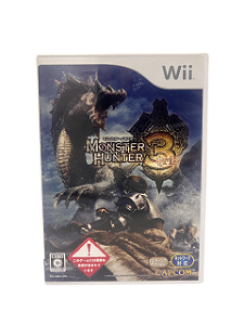 Jogo Mídia Física Wii - Monster Hunter 3 Japones