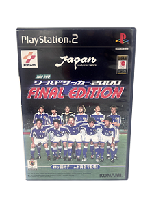 Jogo Mídia Física PS2 - Jikkyou World Soccer 2000 Japones