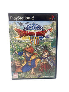 Jogo Mídia Física PS2 - Dragon Quest VIII Japones