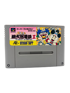 Jogo Super Famicom - Super Momotarou Dentetsu 2 loose JP