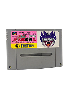 Jogo Super Famicom - Super Momotarou Dentetsu 3 loose JP
