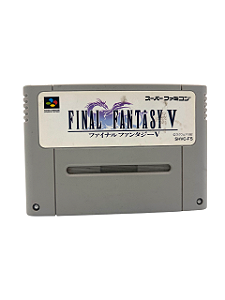 Jogo Super Famicom - Final Fantasy V Loose Japones