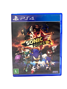 Jogo Mídia Física PS4 Sonic Forces